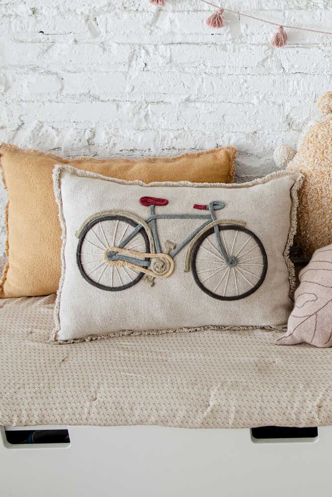 Lorena Canals | Bicycle Floor Cushion, 1' 2