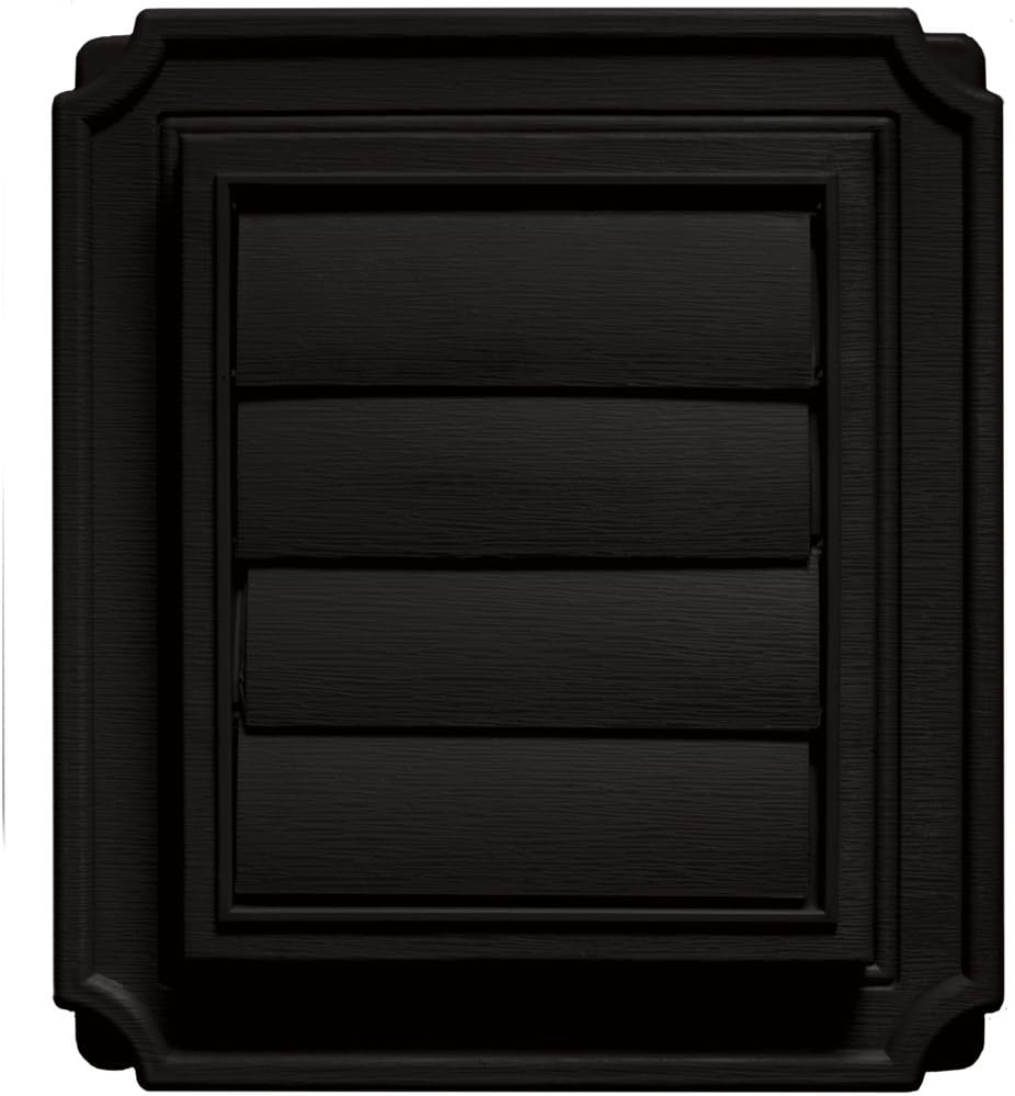 Builders Edge 140137079117 Vent, Bright White