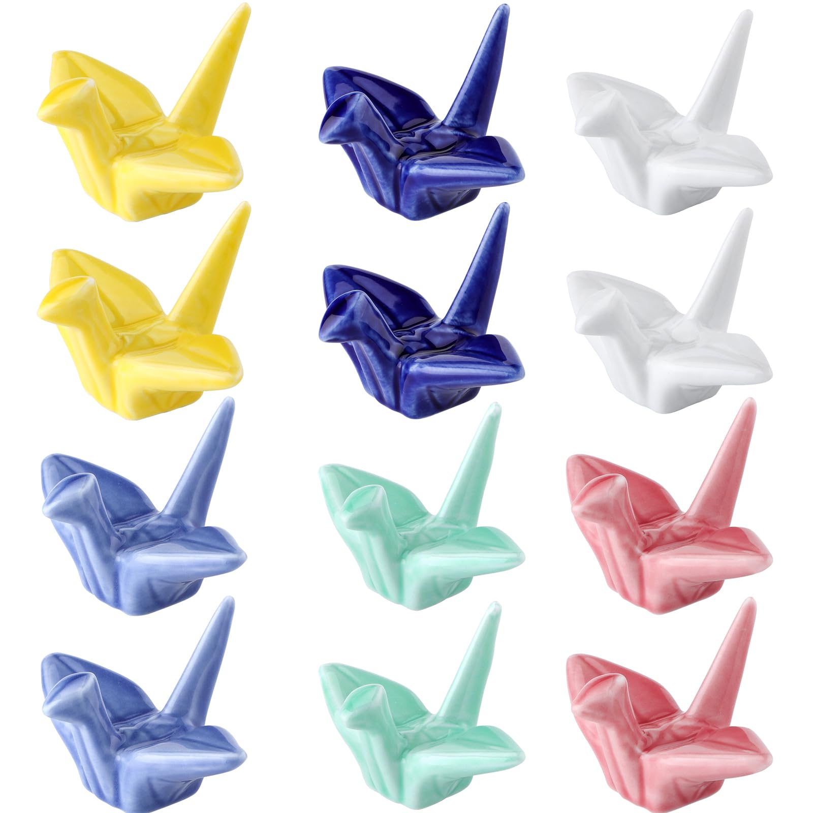 Amazon.com: 12 Pack Ceramic Chopstick Rest Porcelain Chopstick