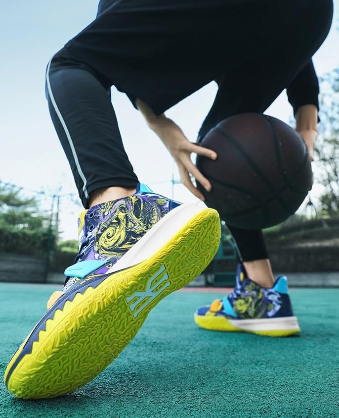Zapatillas de baloncesto antideslizantes que evitan el desgaste al caminar y jugar 3
