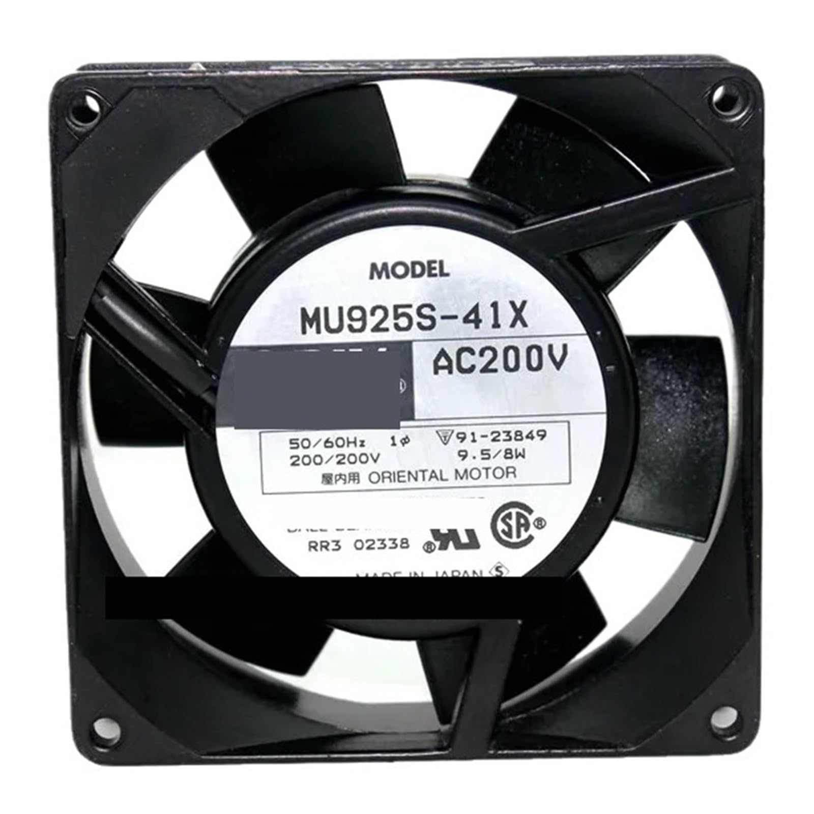 YMUGUEGH MU925S-41X AC 200V 8W 90x90x25mm Cooling Fan