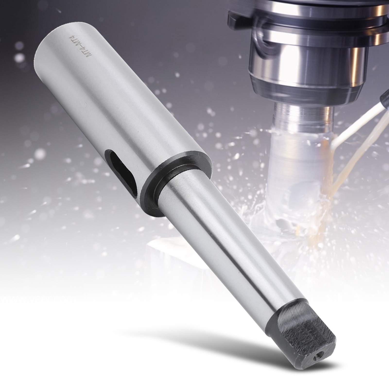 Adaptateur de Manche Conique Taper Drill Sleeve Mt4 à Mt4,Douille Réductrice pour Foret Compatible avec Tours Et Fraiseuses,Précision Élevée Fixation Stable Usinage Professionnel