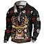 Black Deer Print