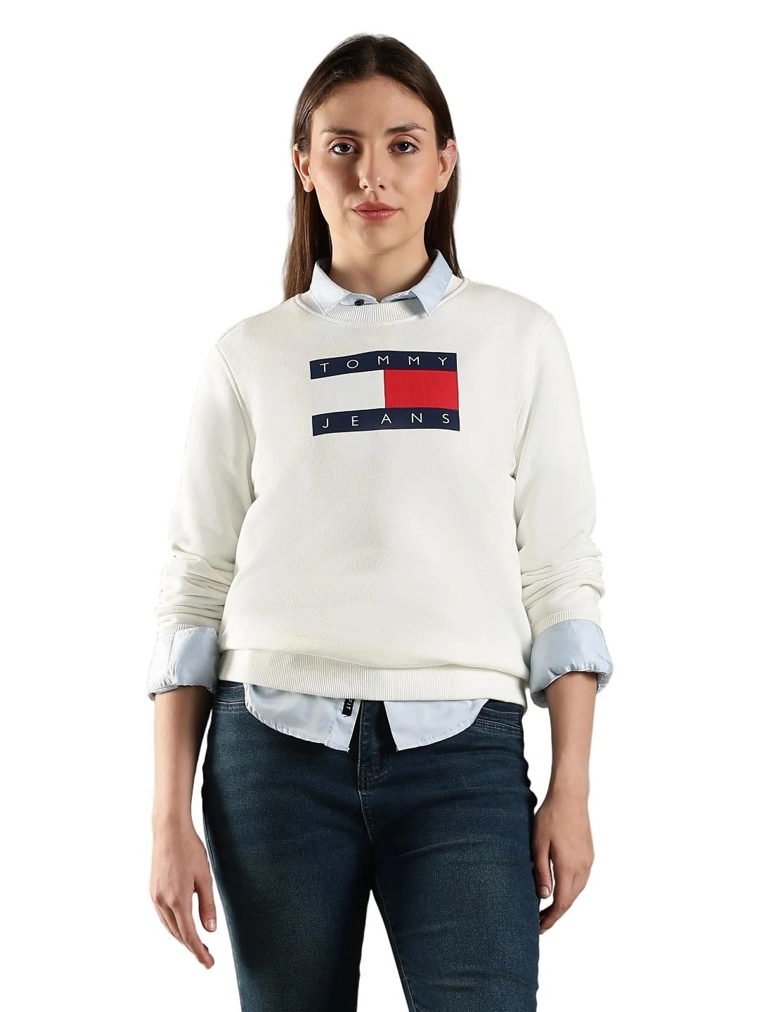 tommy hilfiger Regular Fit Cotton Crew Neck Sweater-picture-55