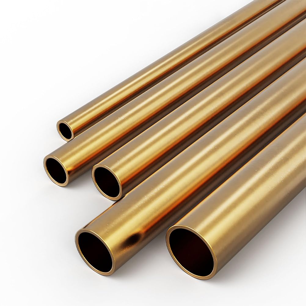 Tube Laiton H62 Tube Rond Creux 15 à 16mm Diamètre 500mm Longueur Parfait pour Projets d'Ingénierie Modèles DIY Réparations d'Atelier et Applications Thermiques,15×0.5mm