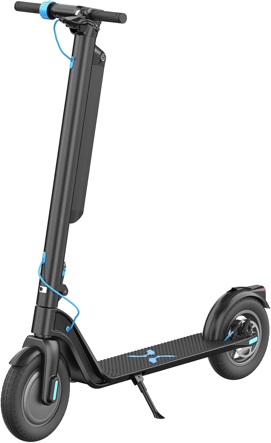 Patinete Eléctrico E12, hasta 25 km/h, 3 Velocidades Ajustables, Patinete Eléctrico Adultos con Aire Neumáticos de 10