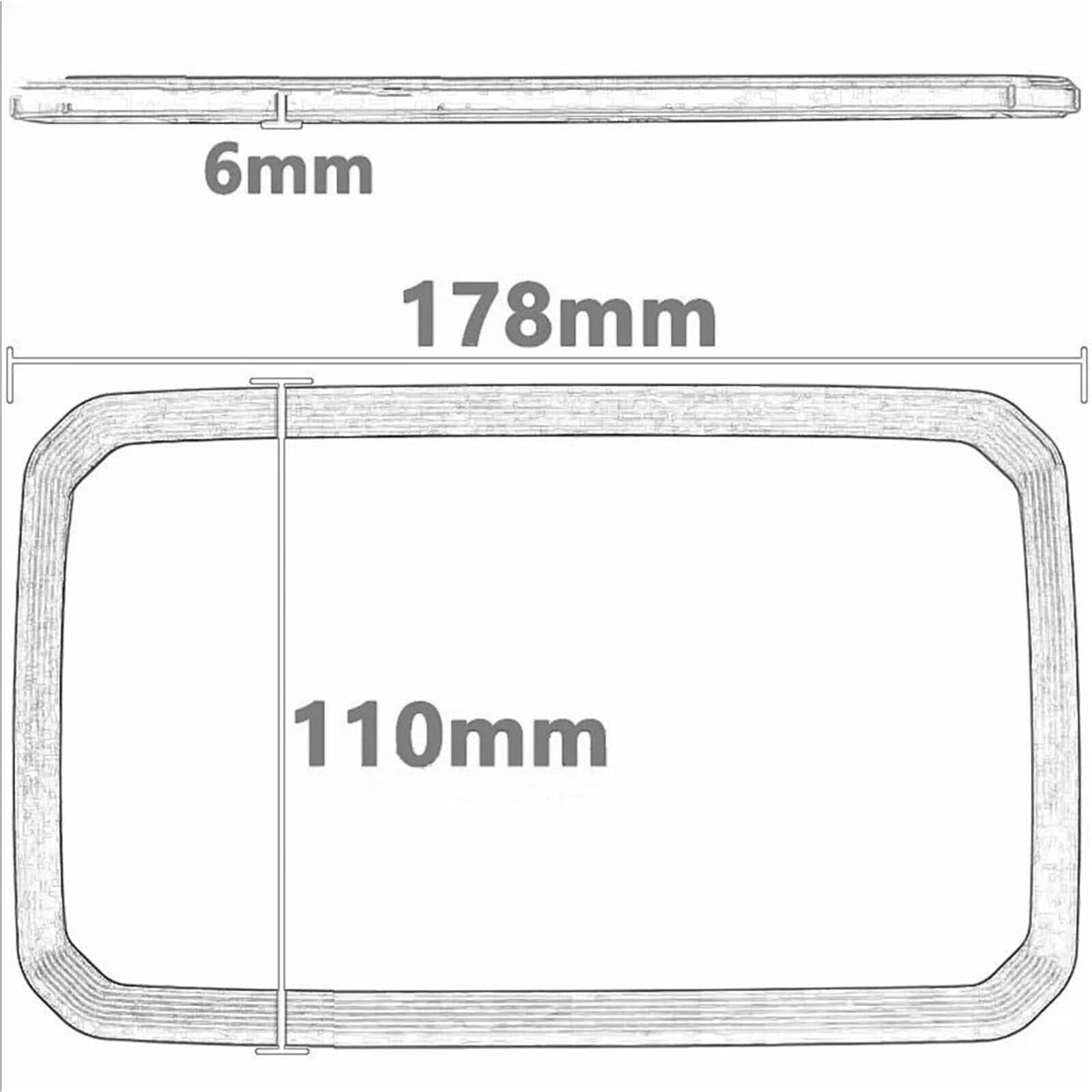 Per Honda NC750X 2025 NX400 2024 Moto Strumento Protezione Display Dello Schermo Copertura Decorativa(Black NC750X)