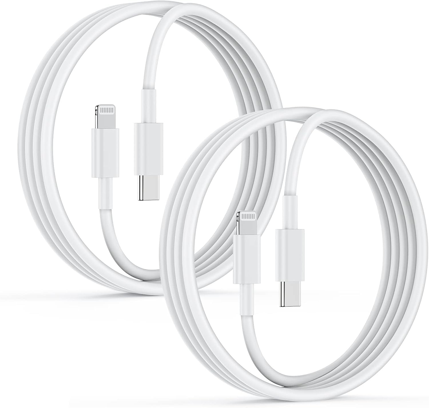USB C auf Lightning Kabel 3M 2Pack, [Apple MFi Zertifiziert] iPhone Ladekabel Original Schnellladekabel USB C für iPhone 14/13/12/11 Pro Max/Pro/XR/XS/X/SE/8Plus
