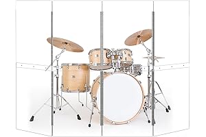 Portable Drum Shield for Churches: Keep the Beat Contained