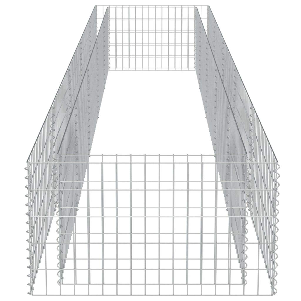 Arriate, Mesa De Cultivo, Huerto Domestico, Cultivo De Plantas Aromaticas, Arriate De Jardín, de gaviones de Acero 450x90x50 cm