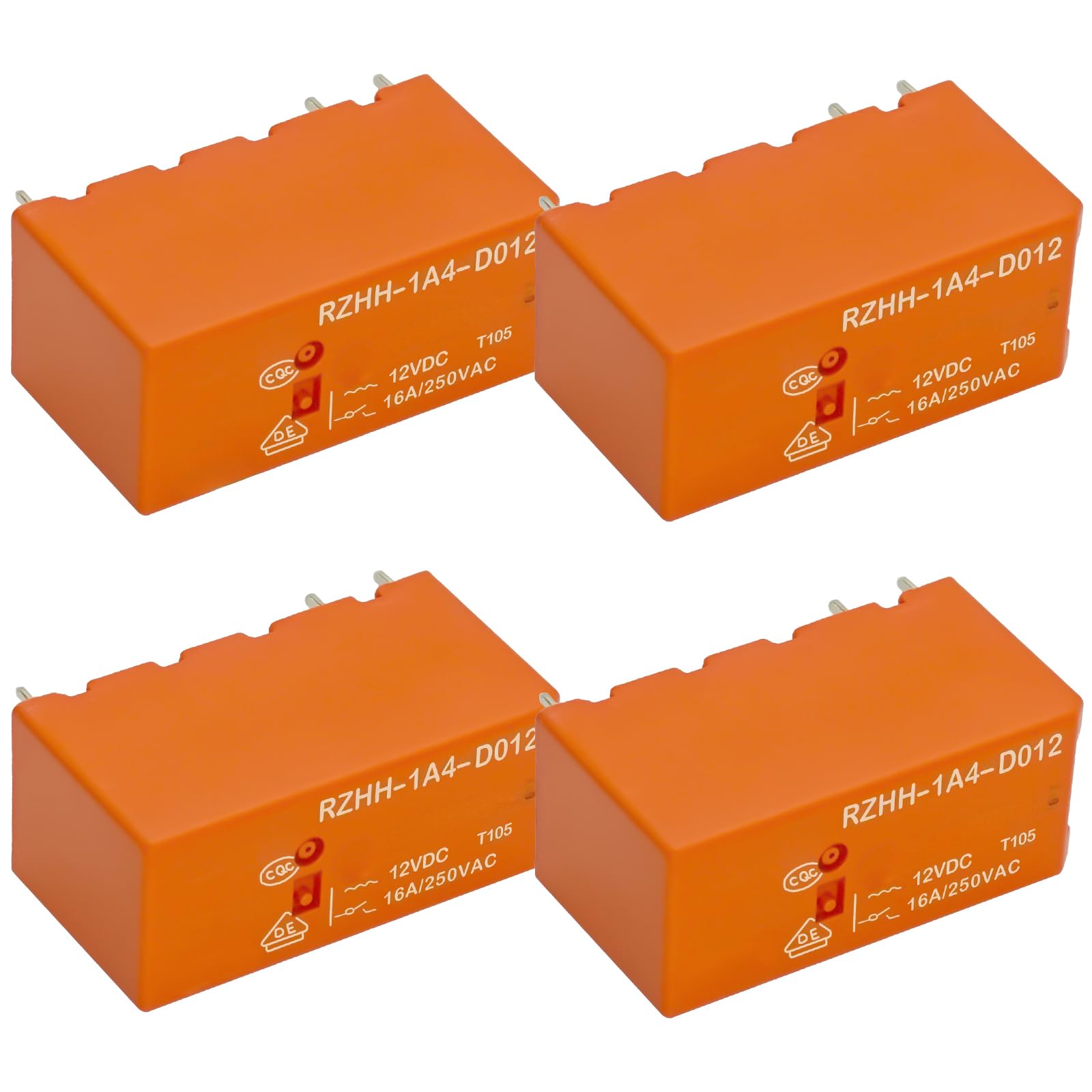 Relé electromagnético RZHH-1A4-D012 de 12V para solucionar fallos de corriente 6