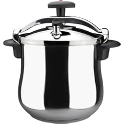 Olla Magefesa 3 Litros MAGEFESA STAR Olla presión rápida de fácil uso, acero inoxidable 18/10, Fondo termodifusor encapsulado de 5capas, excelente distribución del calor