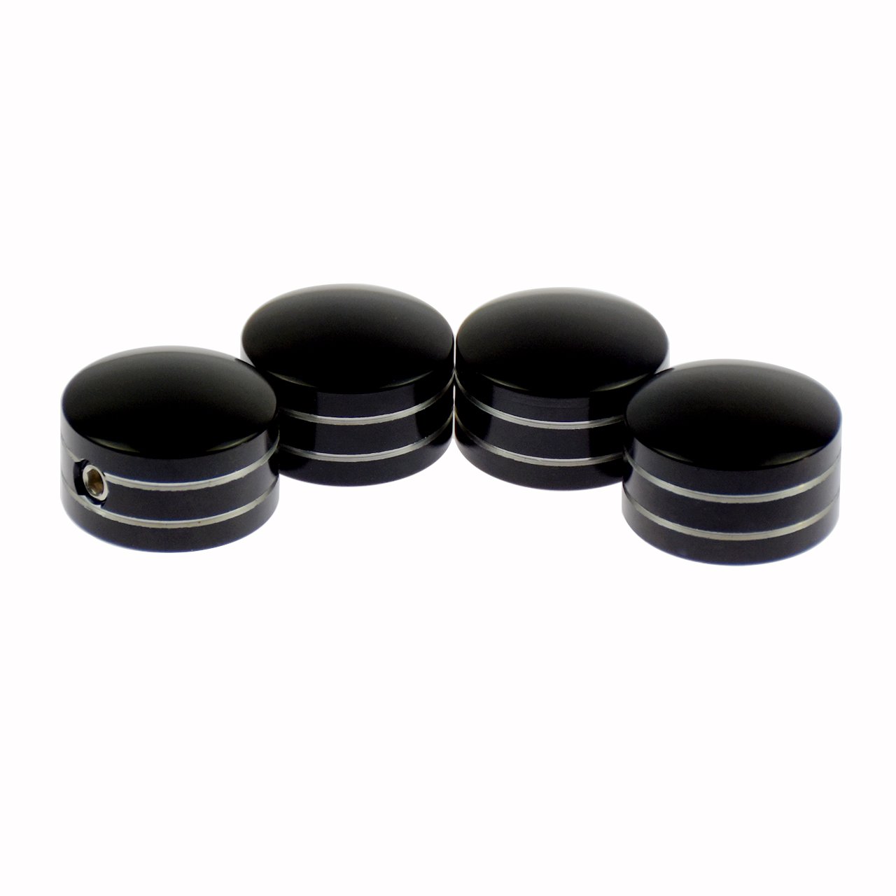 Copri Bulloni Testa Moto Harley - Set 4 Pezzi Cromati Per Sportster E Twin Cam - Foto 3