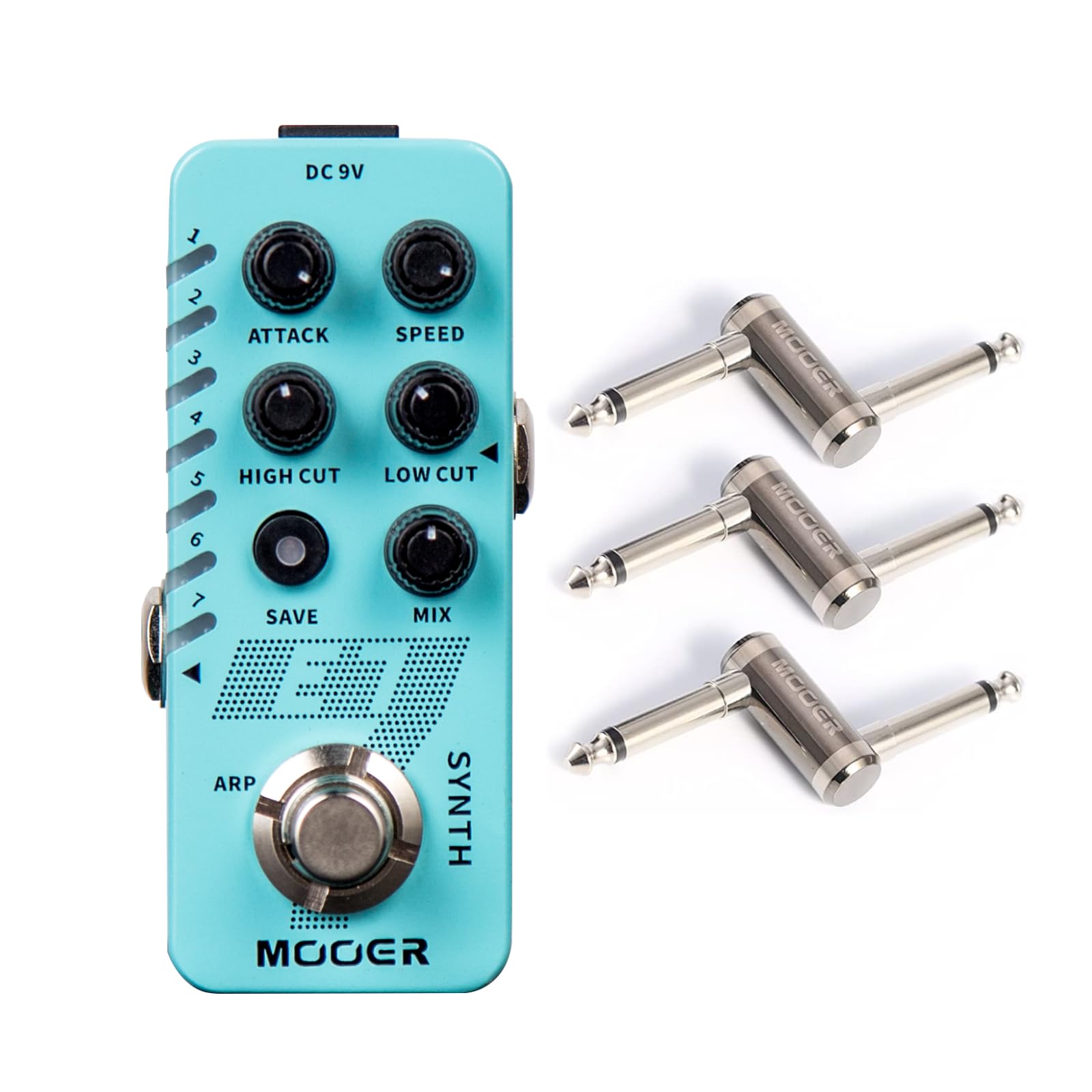 Amazon.com: MOOER E7 Polyphonic Guitar Synth Pedal Electronic