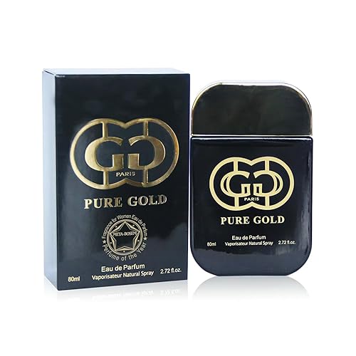 Miniatura 3 de META-BOSEM Pure Gold+Red Rush, colección de perfumes de 2 piezas para mujer, Eau de Parfum en espray natural, notas afrutadas, cada una de 3.4 onzas