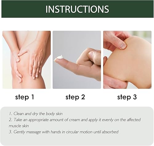 Miniatura 7 de Ceam para aliviar la neuropatía, crema para los nervios con ingredientes naturales, refrescante y calmante para pies, manos, piernas,