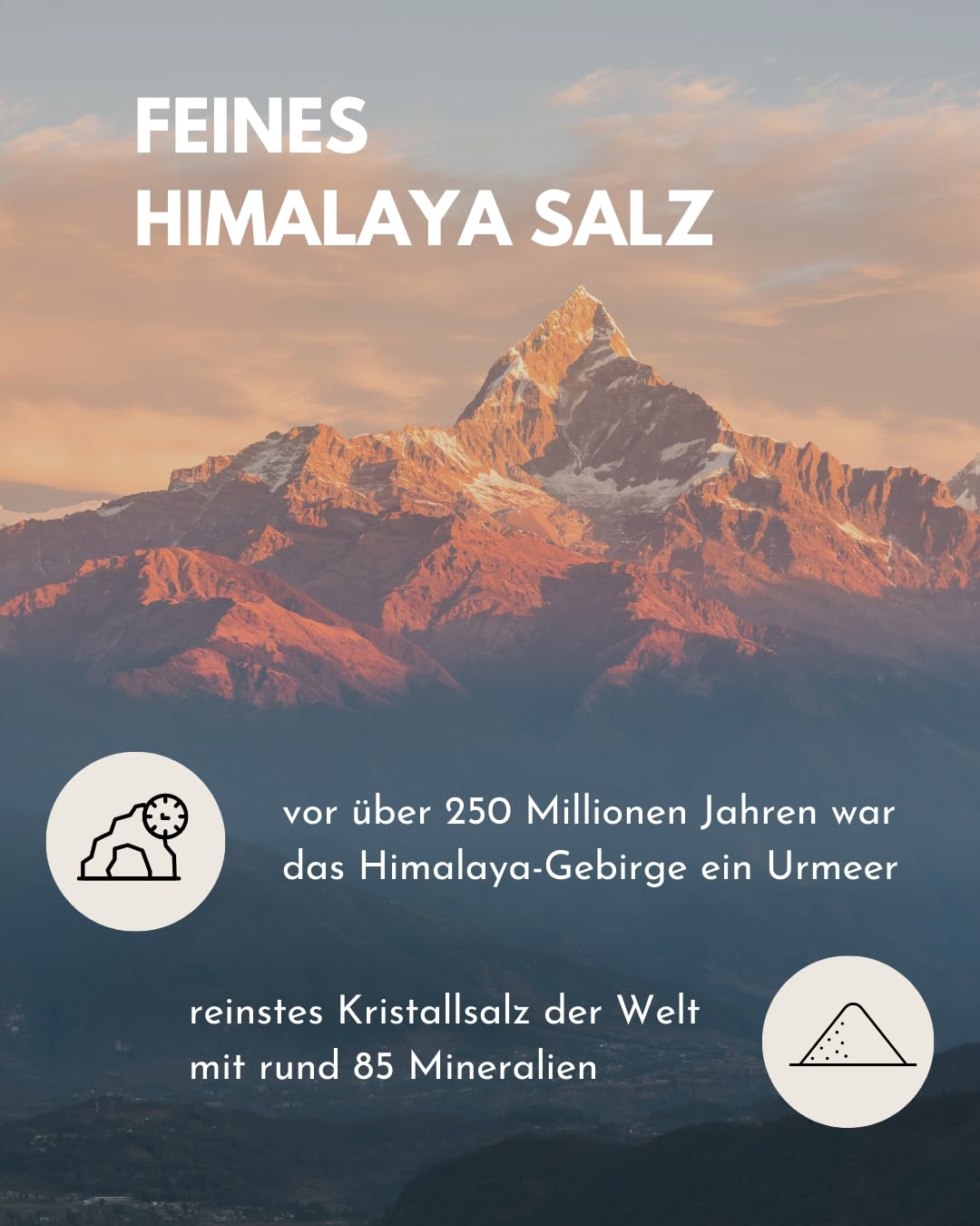 frihed.® Kristallsalz Massagekugel 2er Set - 100% natürliches Himalayasalz - Premium Sauna Accessoire für Männer und Frauen - Saunasalzkugel - Marke in Lüneburg