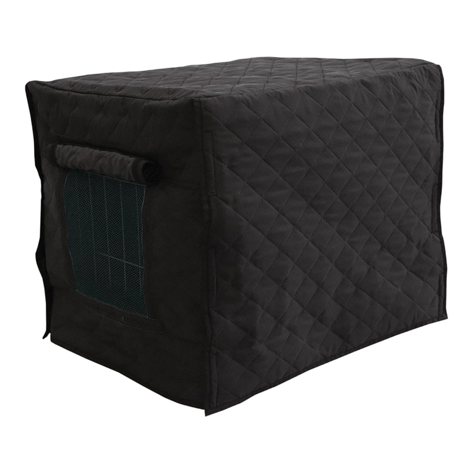 Cubierta para Jaula de Perro Resistente Plegable Transpirable con Ventana Ventilada Y Fácil Instalación Adecuada para Mascotas en Invierno Y Uso en In