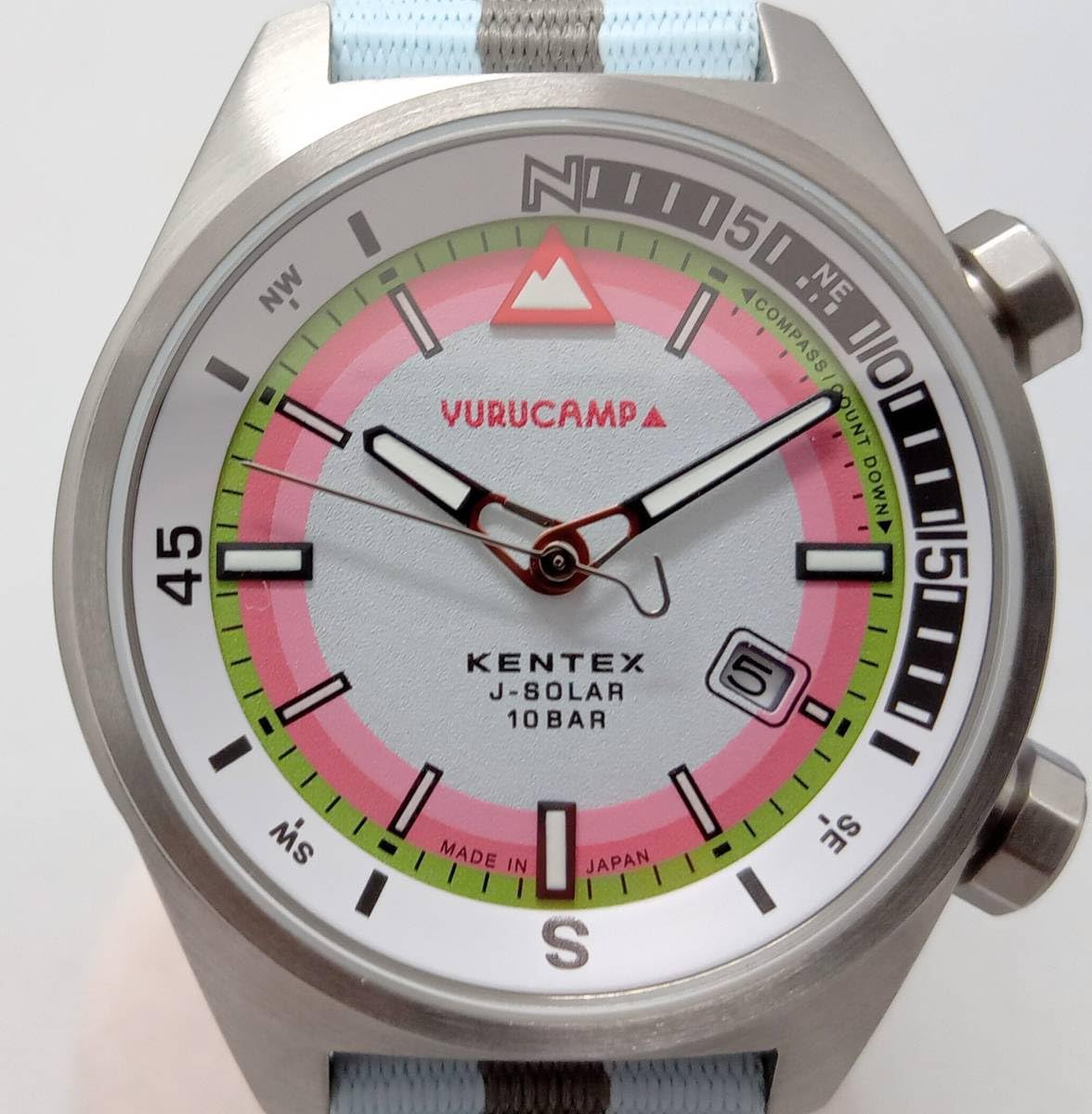 ゆるキャン△ソーラー腕時計S795-04 Amazon.co.jp: ケンテックス Kentex ゆるキャンウォッチ 野クルモデル