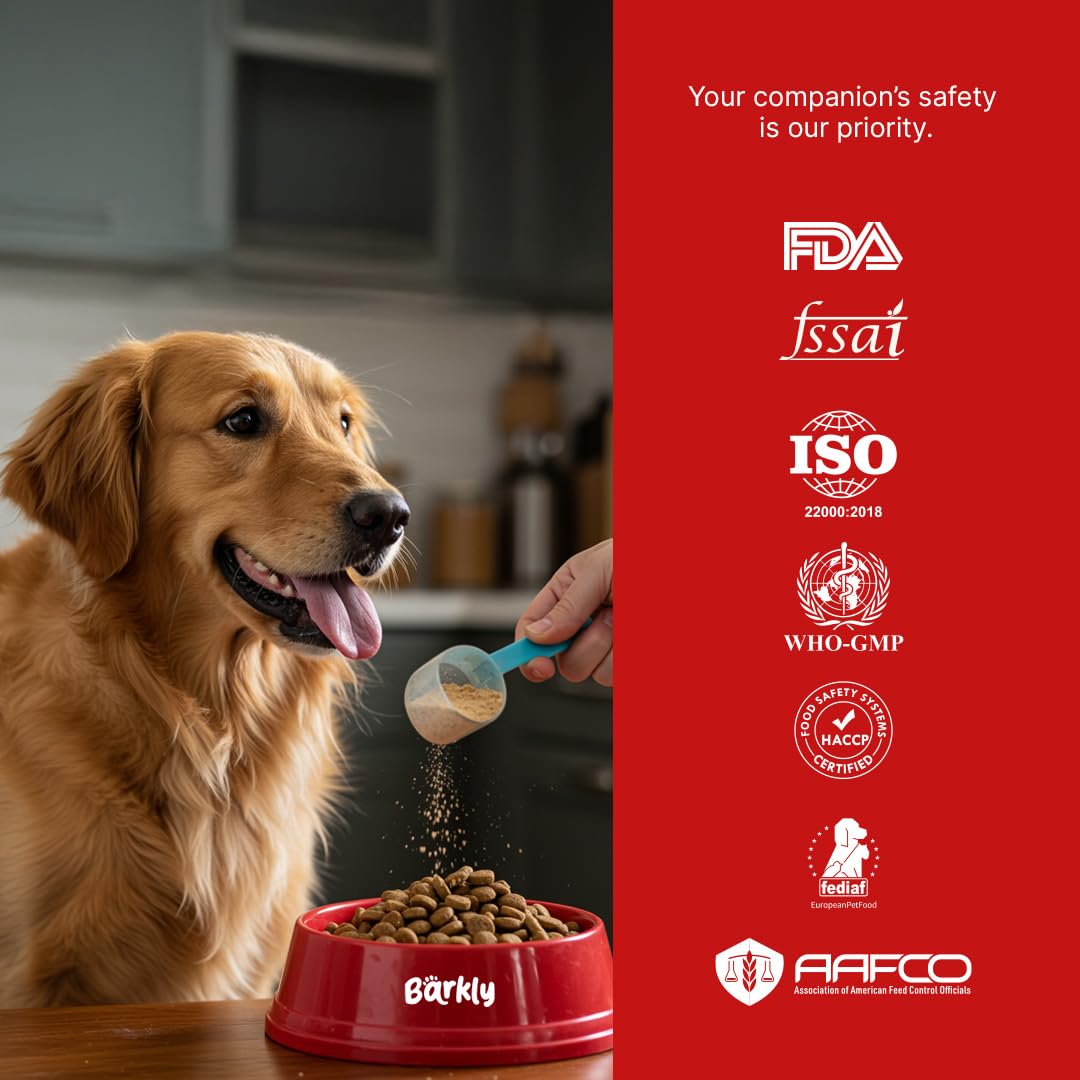 25-in-1 Multivitamin Meal Topper for Dogs | Daily Dog Supplement with Probiotics & Omega 3 | Gut, Skin, Joint & Immunity Support | Gluten Free | No Artificial Preservatives | Vet Approved — Amazon image 7