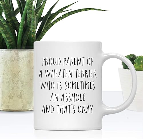 Miniatura 9 de Andaz Press Funny Dog - Taza de café (11 onzas), diseño de perro