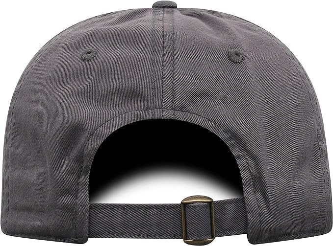 Collegiate Charcoal Team Arch Adjustable Hats