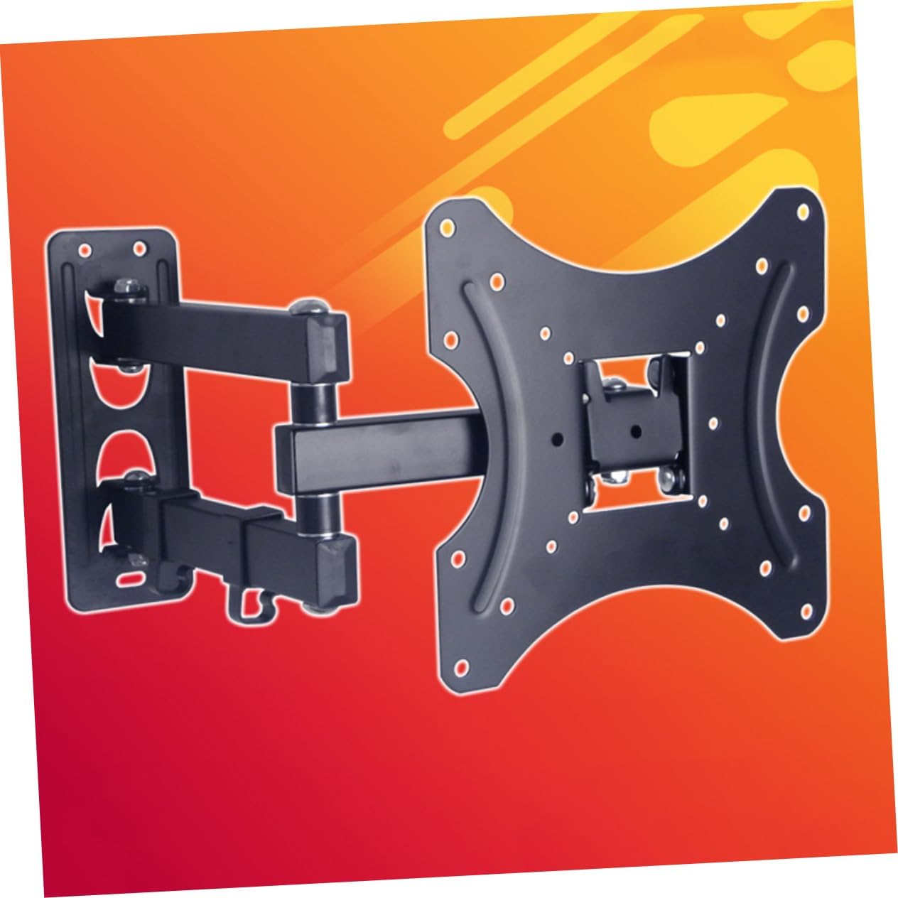 Angoily LCD Tv Holder Rack Telescopic Rotary Bracket for Flat Panel Tvs Wall Mount Swivel and Tilt Features Easy Installation for Home Office