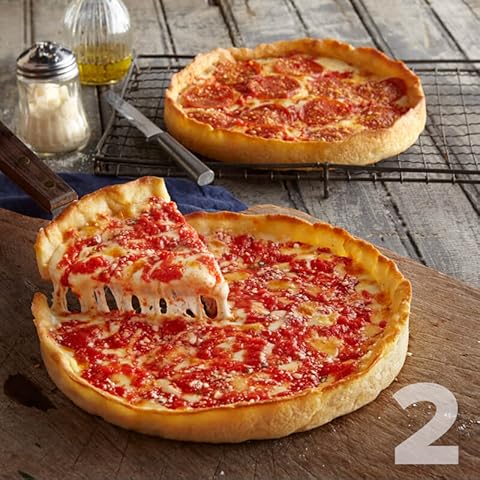 Two Lou Malnati's Deep Dish Pizzas (1 Cheese 1 Spinach) Cover