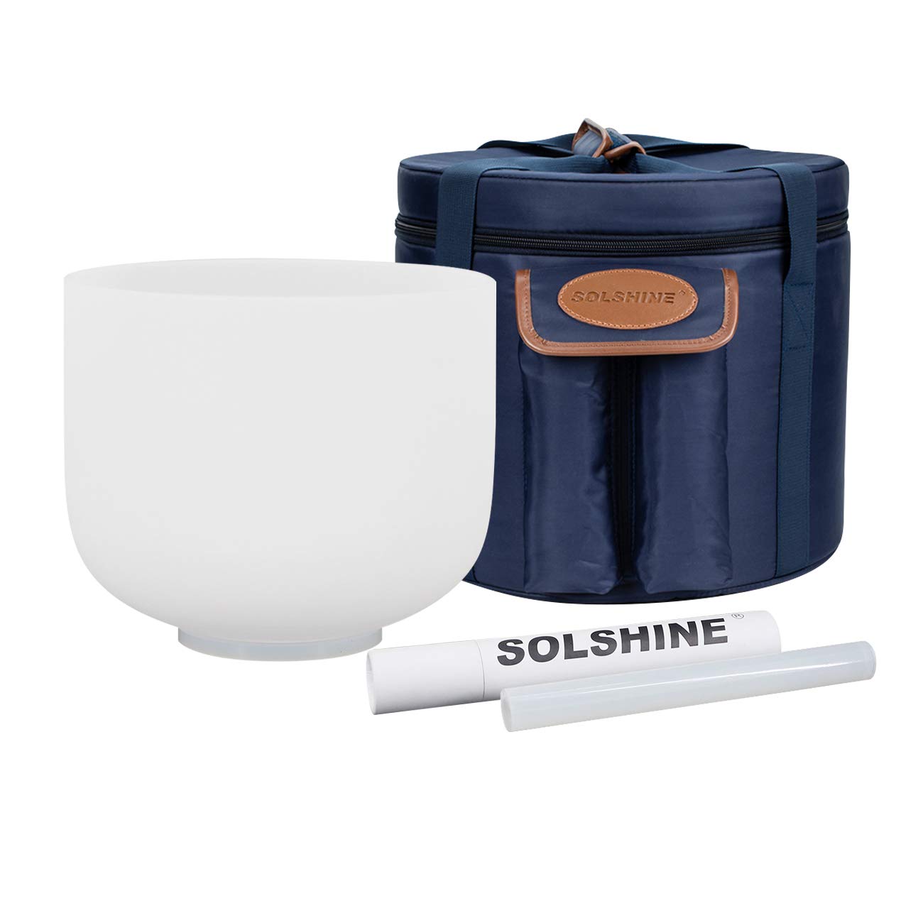 Buy SOLSHINE Crystal Singing Bowl Heart Chakras 432HZ F with Heavy Duty