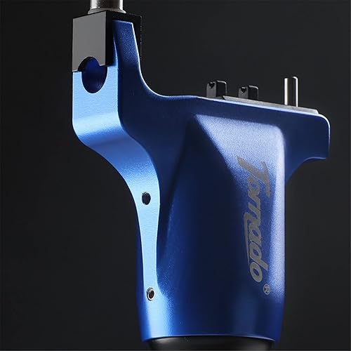 Miniatura 7 de Rotary tatuaje ametralladora 10W espacio aluminio con poder fuerte y bajo ruido largo tiempo trabajando para trazador de líneas y sombreado, negro