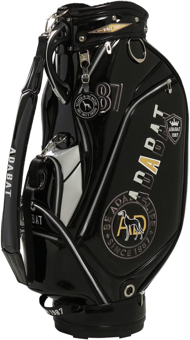 アダバット カート キャディバッグ 9型 47インチ対応 エナメル仕様