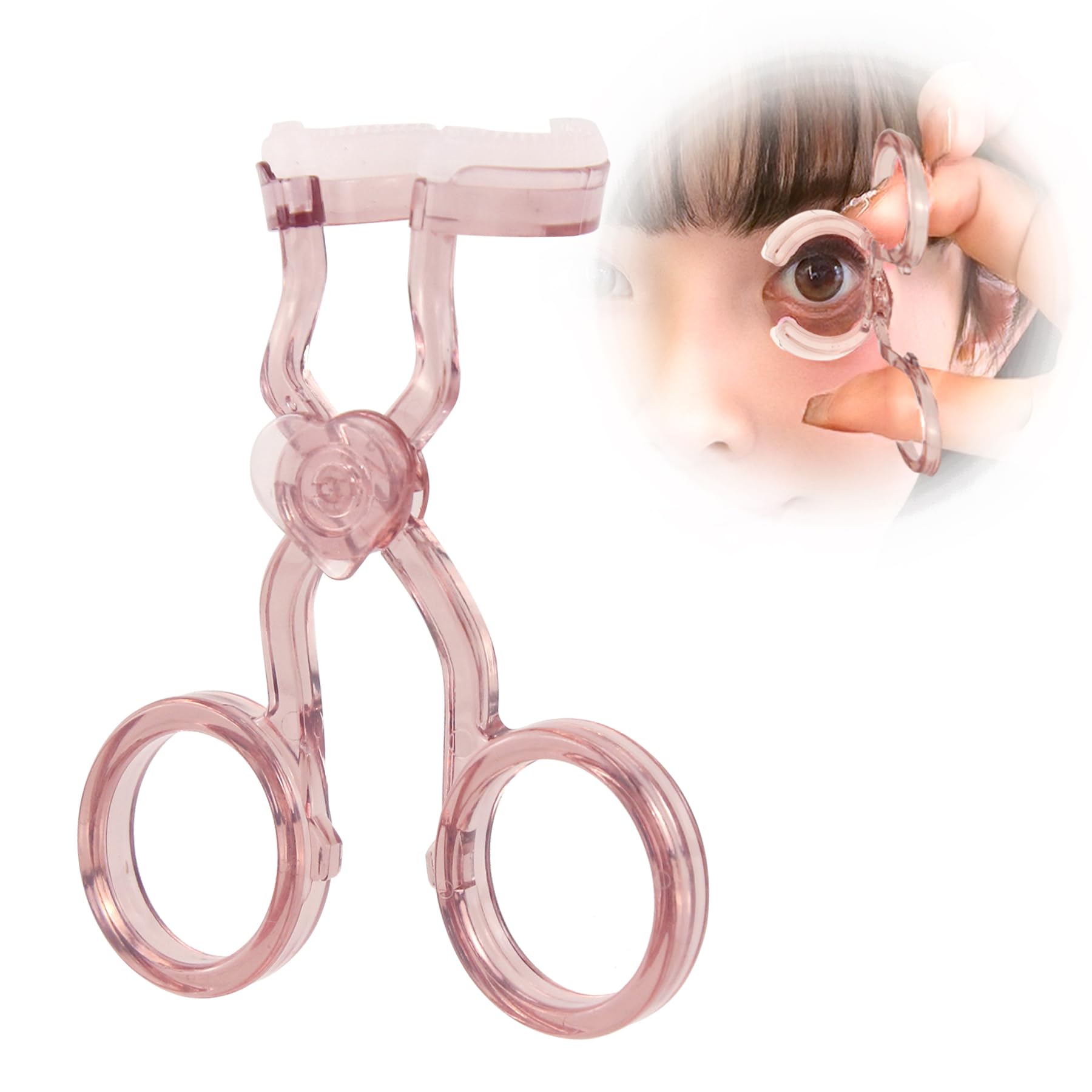 EKIND Eyelid Stretcher, Improves Wearing Comfort and Convenience, For Daily Use and Outdoor Travel (Light Red)