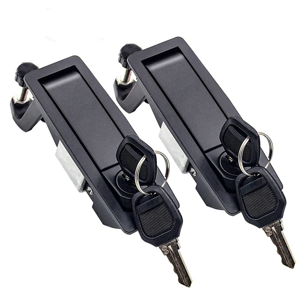 10 Barrette a Compressione Lever Lock per Marine Car RV Door Hand Lock Chiusura a Leva Regolabile Spessore: 1-5 mm