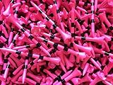 3-1/4" Pride Performance Golf Tee Striped, Citrus Pink, 100 Count