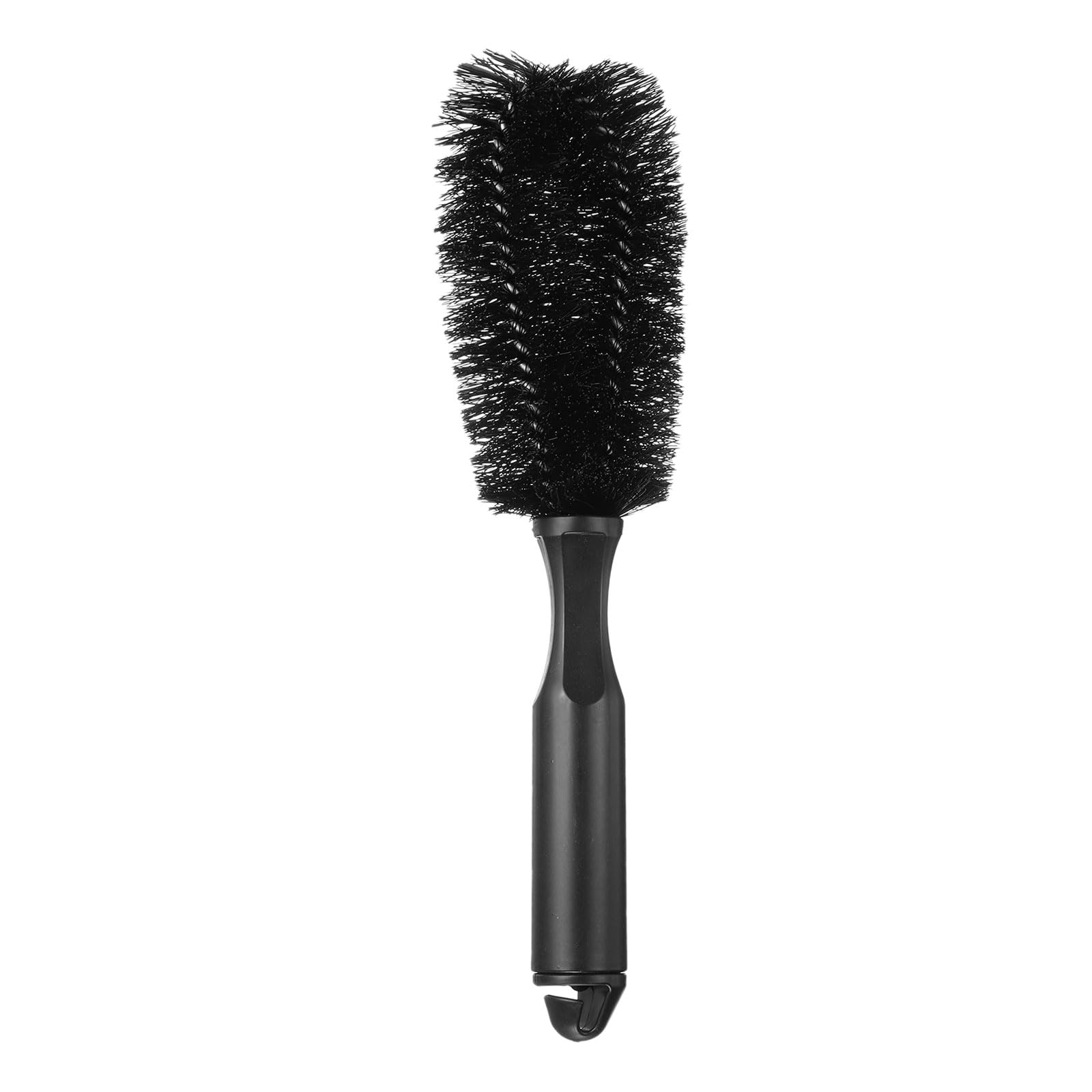 HARFINGTON Wheel Tire Brush Soft Bristle Car Wash Brush Auto Tire Cleaner with Non-Slip Handle for Car Detailing Scrubbing, Black