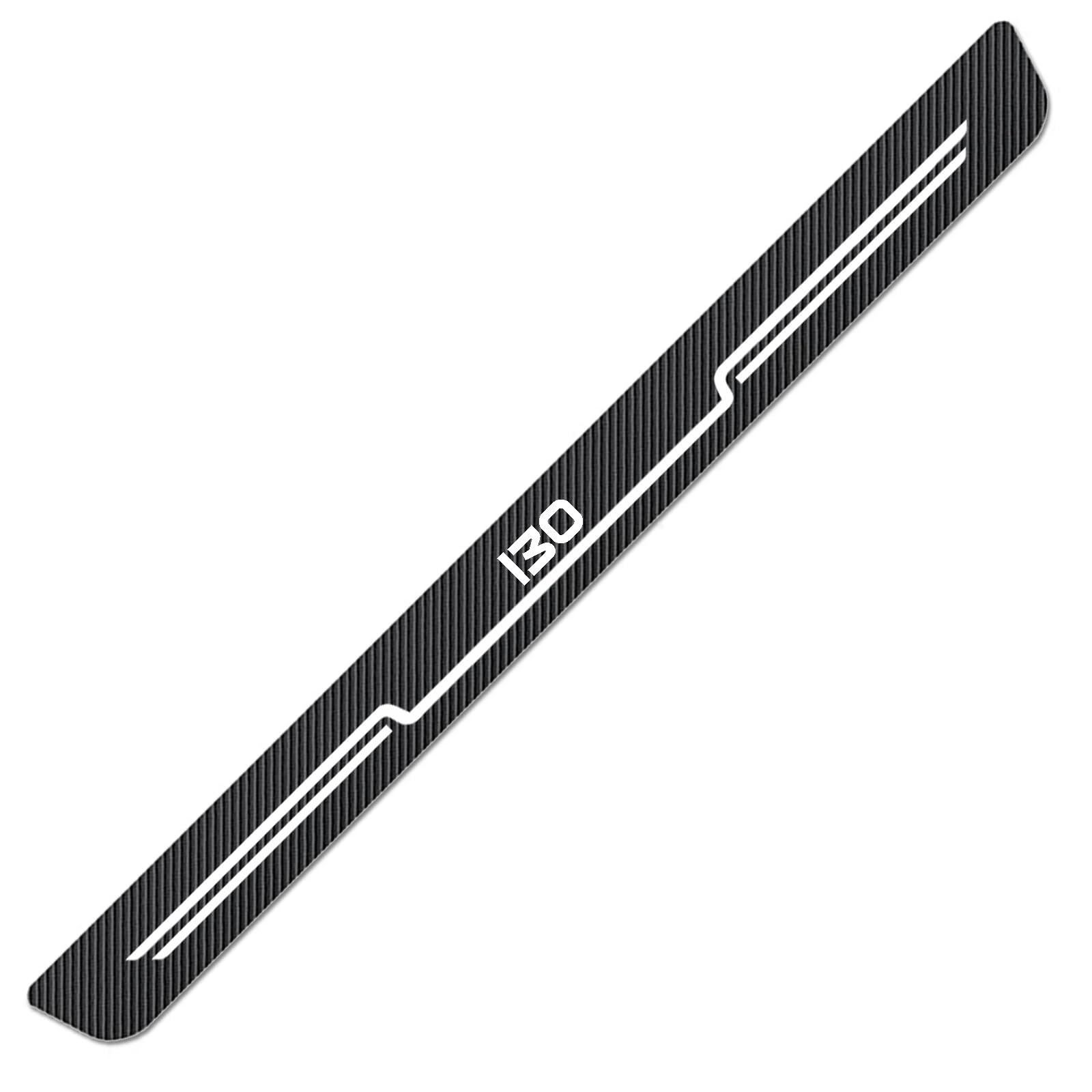 WXH97F Car Carbon Fiber Rear Bumper Protector Strip for Hyundai i30