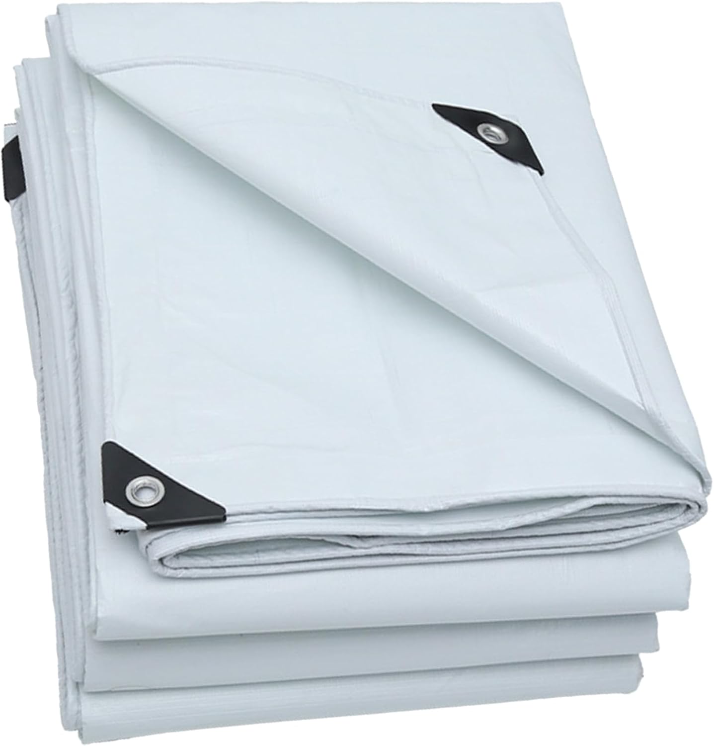 Portable Foldable Tarp Polyethylene Tent Multiple Person Campsites Protective for Family Camping Trip Protective Outdoor Furniture Tarp