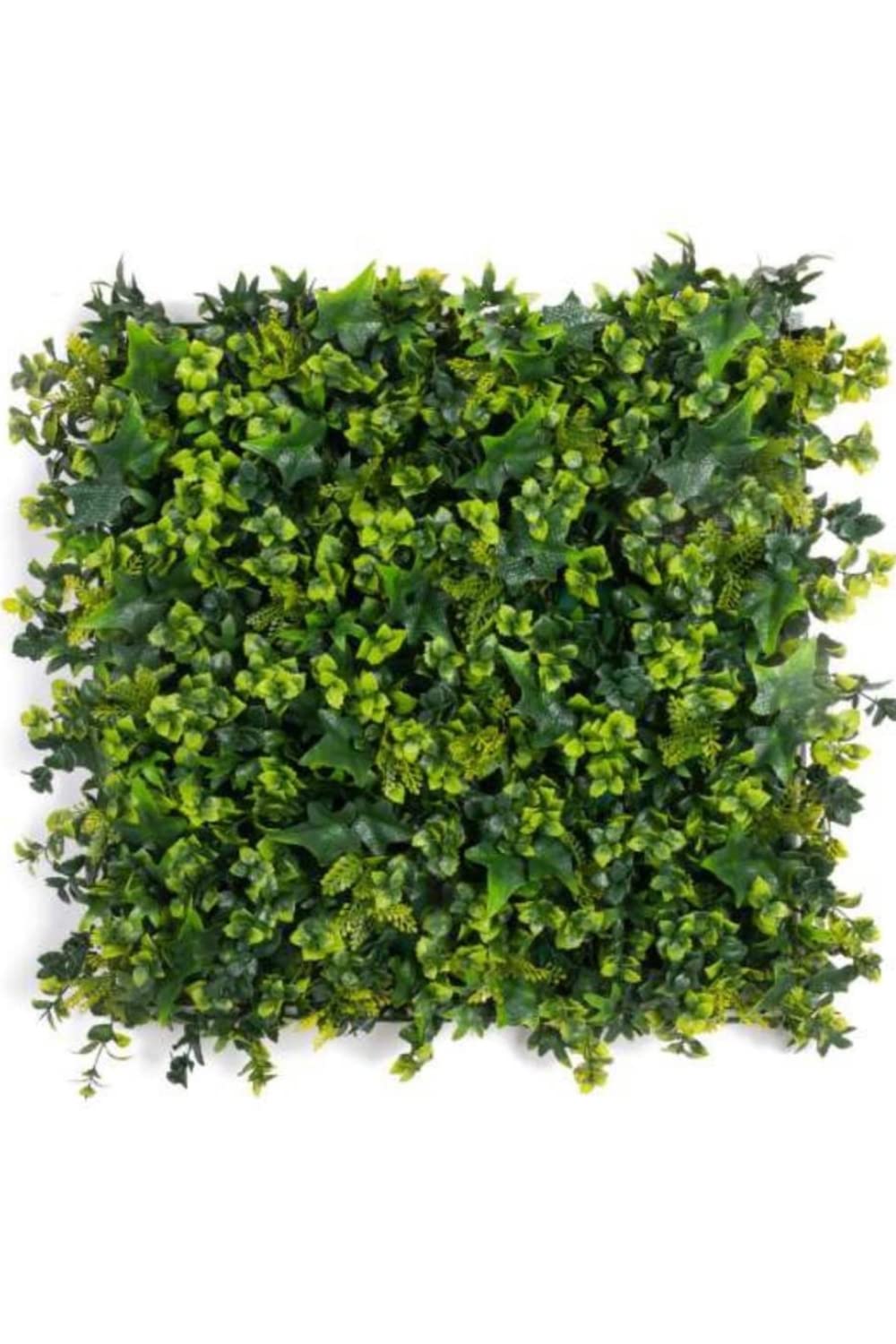 WIIES Vertical Garden Artificial Grass Green Mat 20 x 20 Inch Cover Area 2.7 Sqft Ft Wall Decoration Balcony Decoration Items Artificial Plant