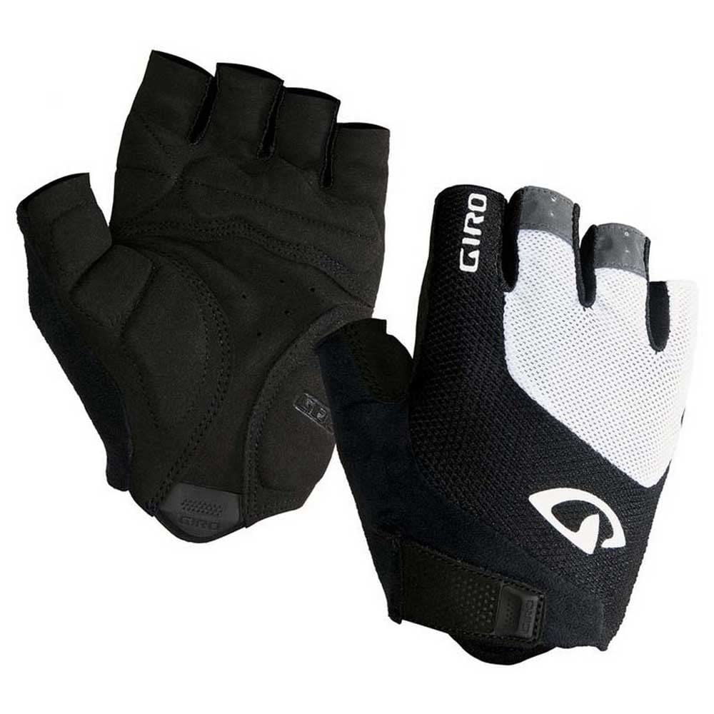 Giro Bravo Gel Mitt Wht/Blk S