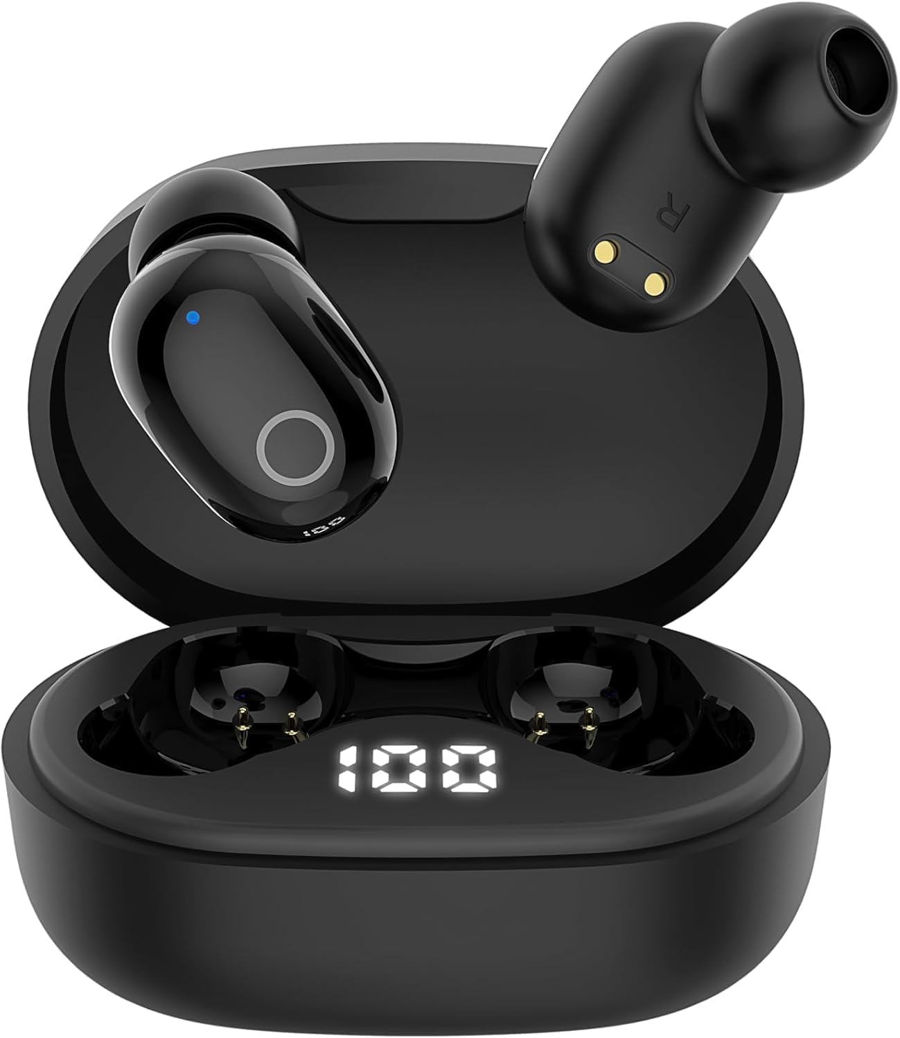 Amazon.co.jp: Bluetoothイヤホン ワイヤレスイヤホン 2つのシリコン