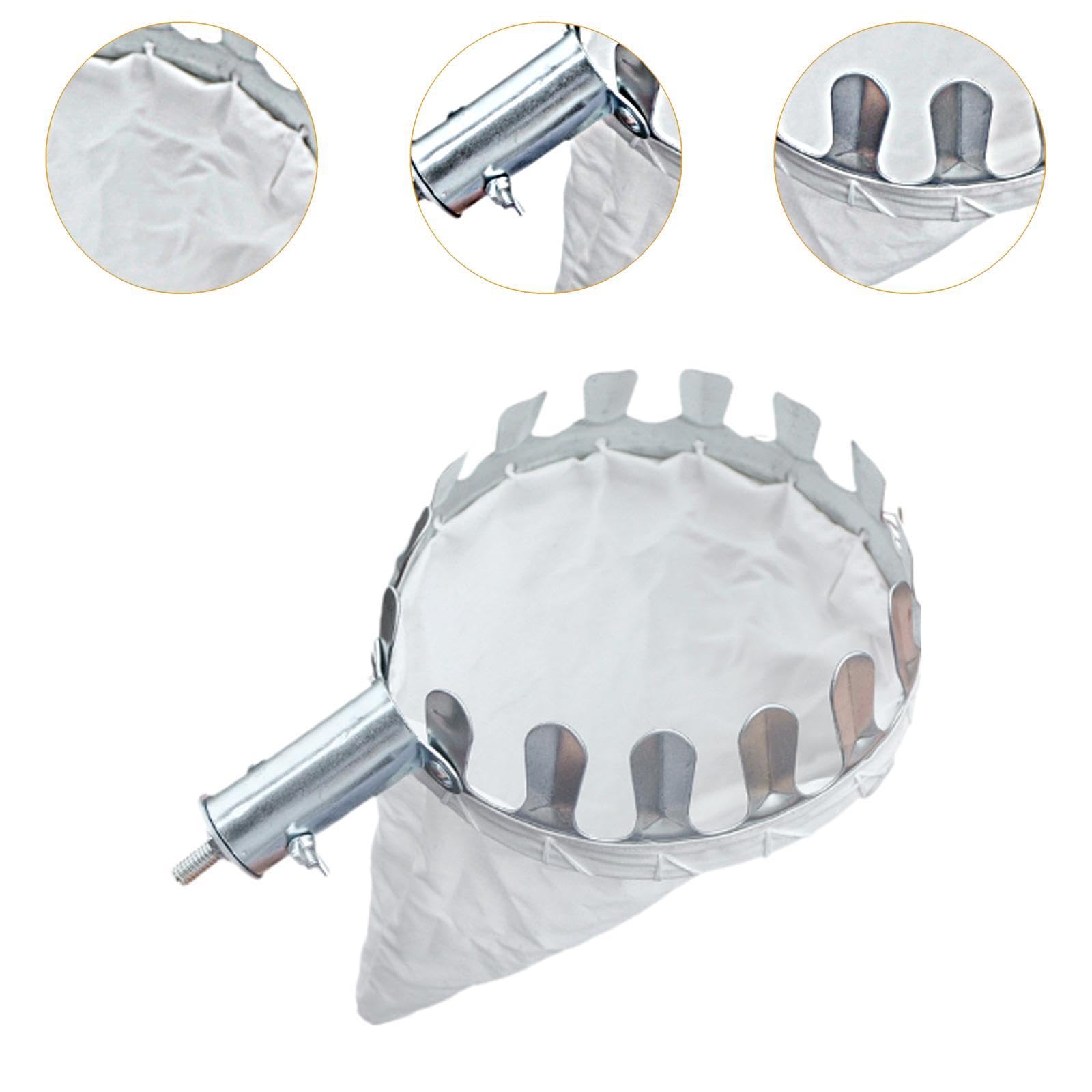Palo para recoger fruta, Cesta for recoger frutas, cabezal portátil y resistente for manzanas de huerto