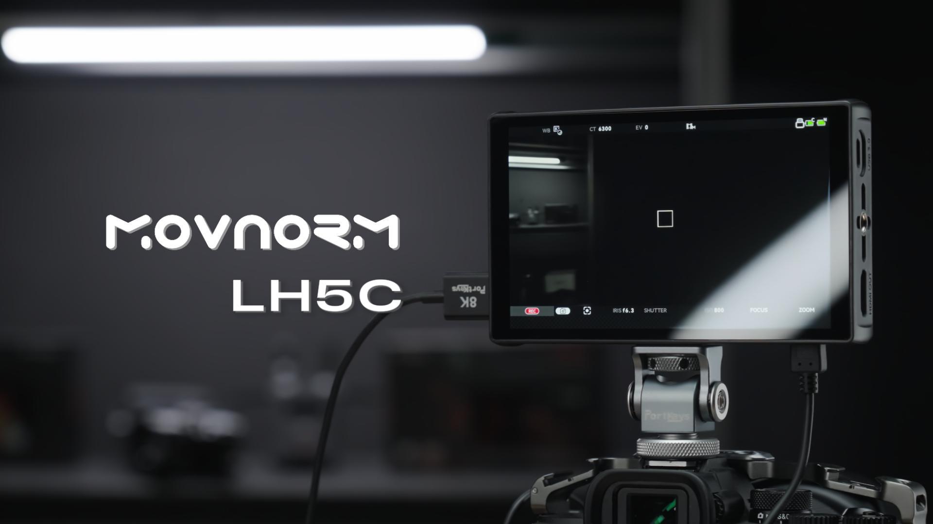 LH5C カメラモニター 5.4インチ 800nit Portkeys LH5C 5.4インチ カメラコントロールモニター