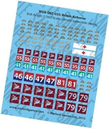 Miniatura 8 de Warlord Games Paracaidistas aliados aerotransportados británicos – Miniaturas de plástico a escala de 1.102 in para Bolt Action Miniaturas altamente