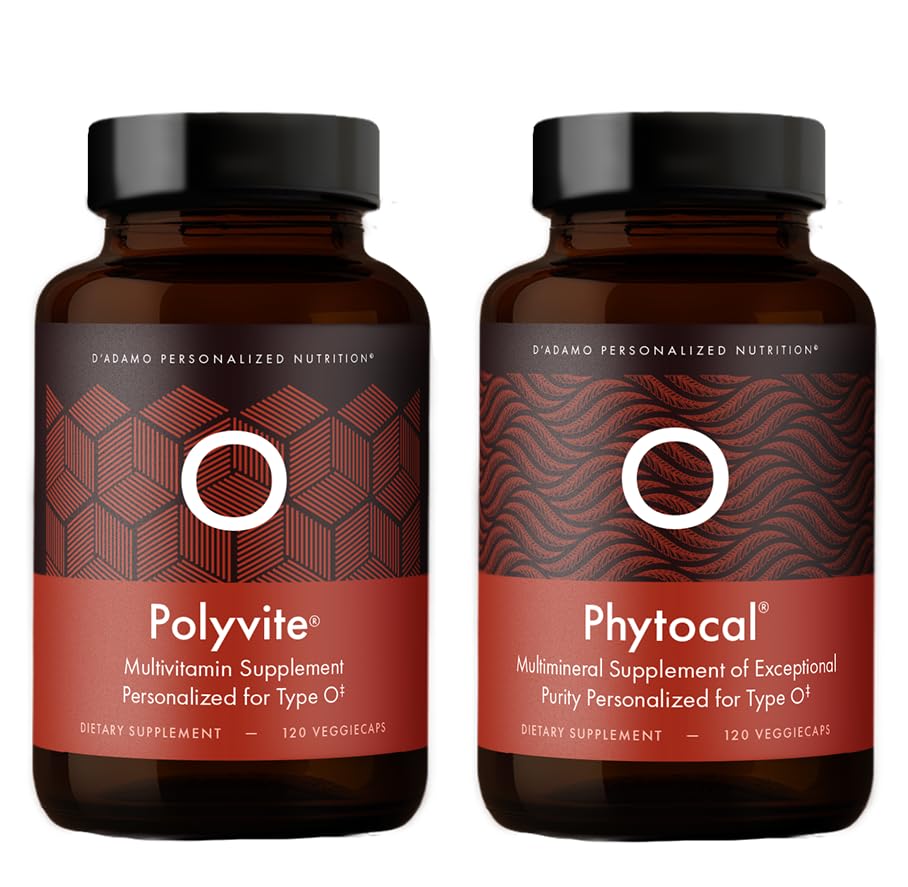 D'Adamo Personalized Nutrition - Optimal Health Stack (Blood Type O)