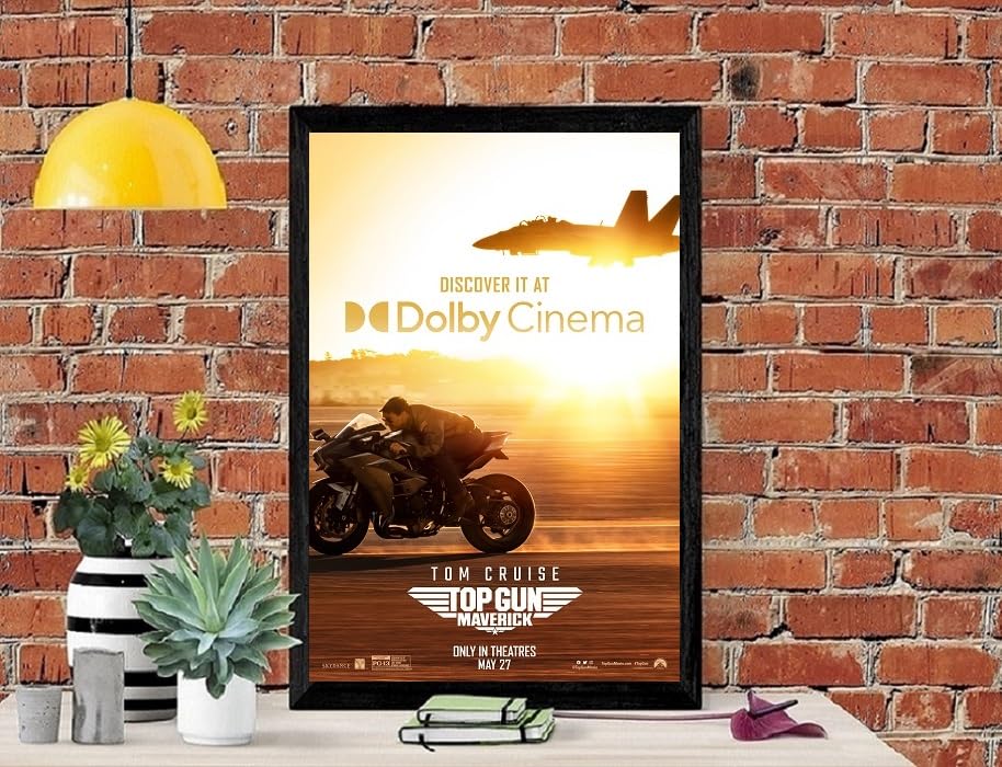 映画館　専用ポスター　トップガン　マーヴェリック　トムクルーズ トム・クルーズが完全装備で出動！ 『トップガン マーヴェリック