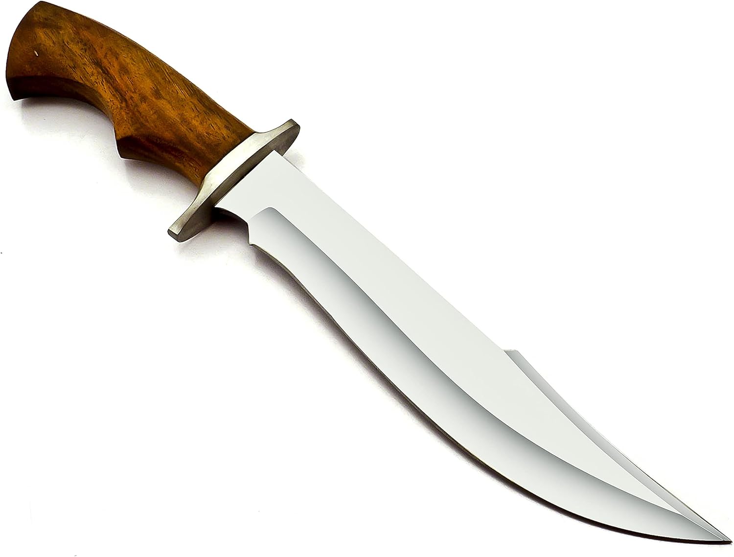 Handmade D2 Stainless Steel 15 Inches Hunting Knife BK-778 - Beautiful Rose Wood Handle
