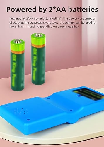 Miniatura 8 de Consola de juegos de bloques clásica retro con varios juegos de nivelvelocidad ajustable, consola portátil de mano, juego de ladrillos, carreras,