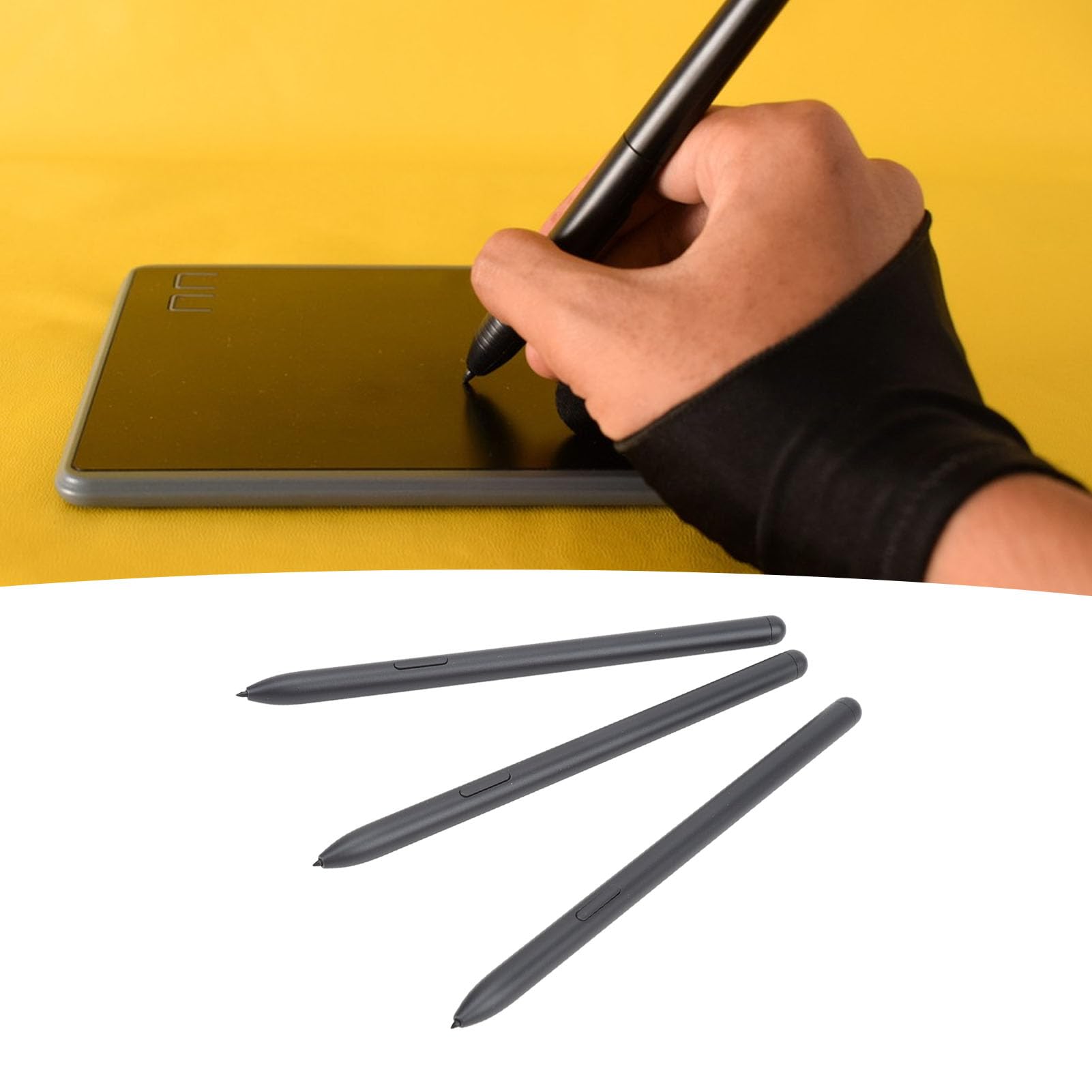 Schimer 3PCS Tablet Touch Pen Diseño Magnético con Sensibilidad a la Presión 4096 Tab S8 Ultra Dibujo y Escritura