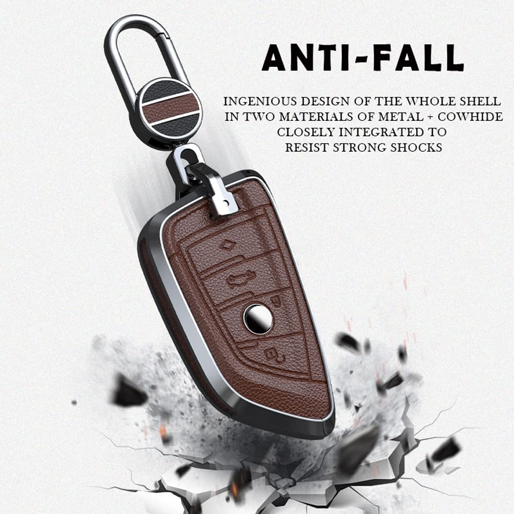 ZVRSUA Autosleutelhoes met Hartsleutelhanger Geschikt voor Mercedes Benz Sleutels Compatibel metMercedes Benz AMG C E M S CLS CLA GLK GLA GLC GLE Smart Key,3 Knoppen (Roze