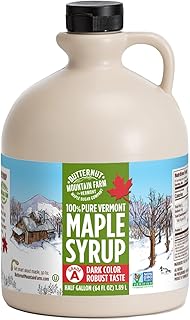 Butternut Mountain Farm Dark Robust Grade A Vermont Maple Syrup - 100% Pure - 64 fl oz